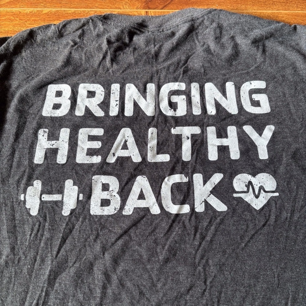 Gray Men’s Short Sleeve Logo T‑Shirt in size XL - Picture 4 of 4